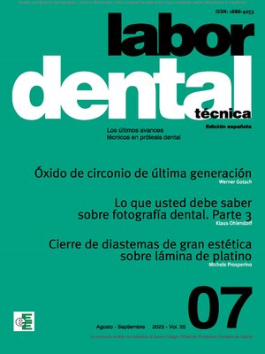 cover image of Labor Dental Técnica Nº7 Volume25